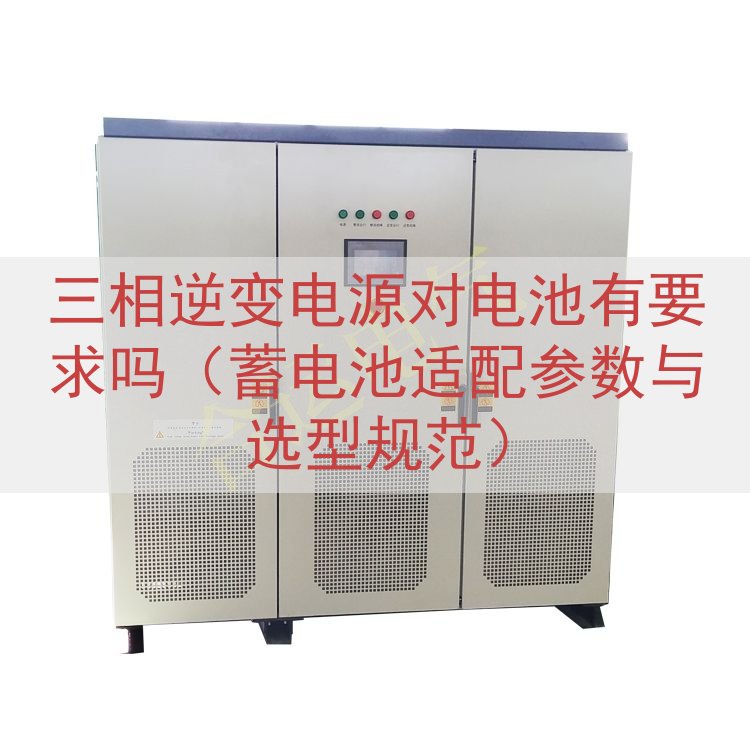三相逆变电源对电池有要求吗（蓄电池适配参数与选型规范）
