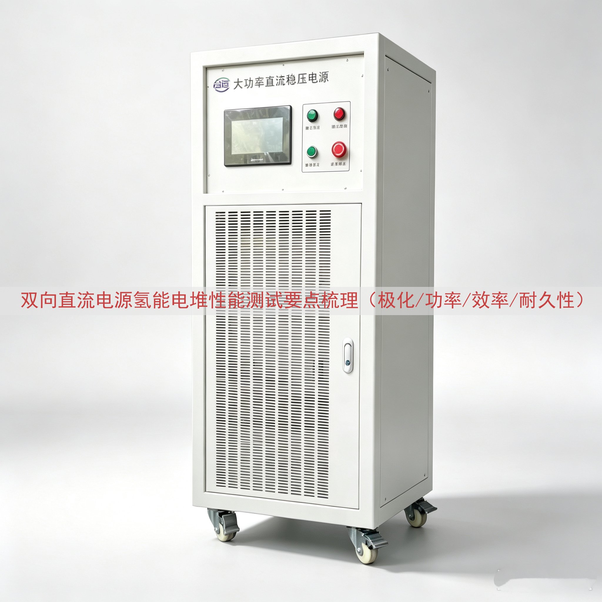 双向直流电源氢能电堆性能测试要点梳理（极化/功率/效率/耐久性）