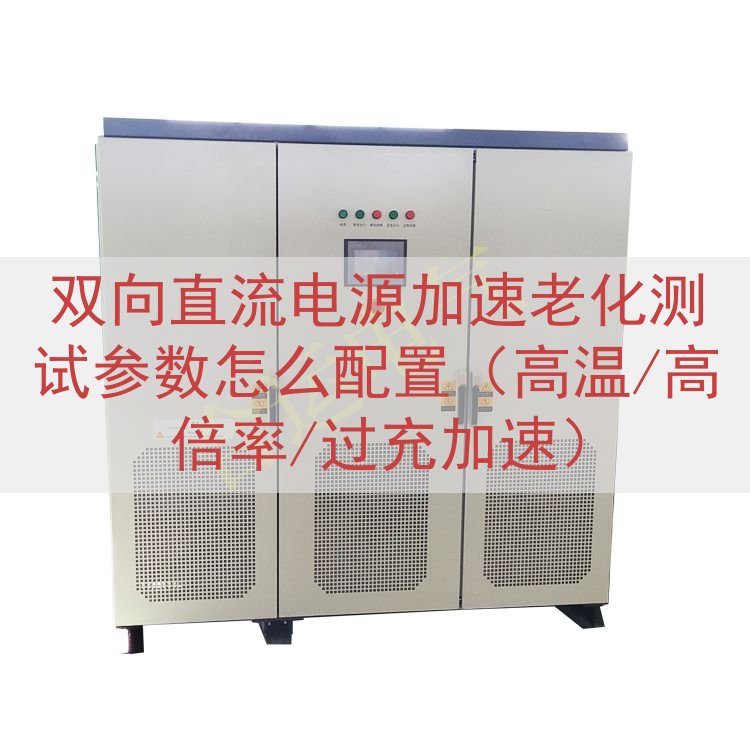 双向直流电源加速老化测试参数怎么配置（高温/高倍率/过充加速）